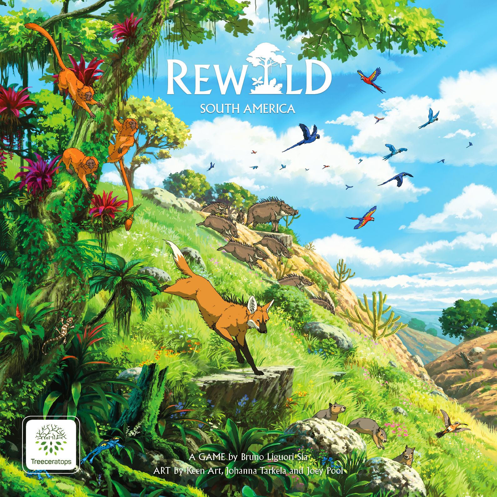 Rewild: South America box art