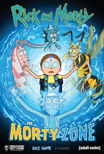 Rick And Morty: The Morty Zone Dice Game box art