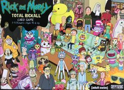 Rick And Morty: Total Rickall Card Game box art