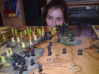 Risk Lord of the Rings Middle-earth map