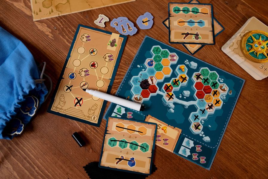 Rivages explored island player sheet