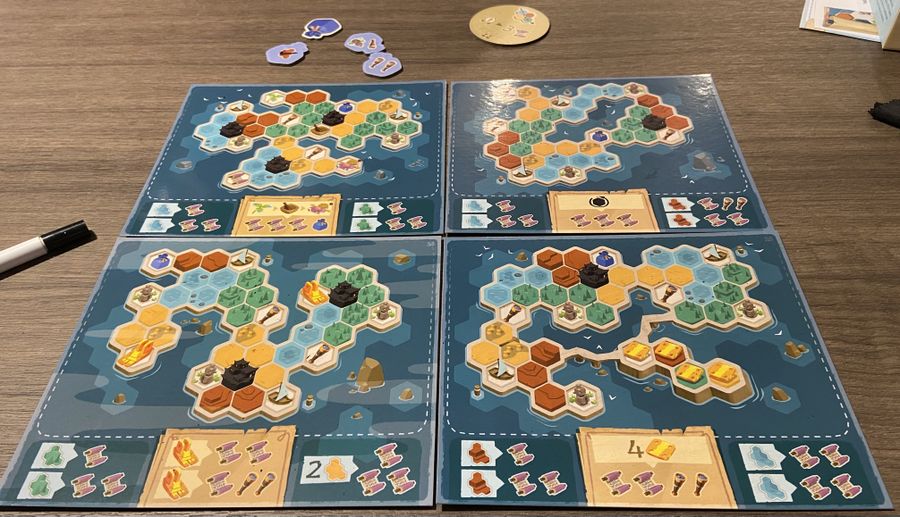 Rivages island map sheet
