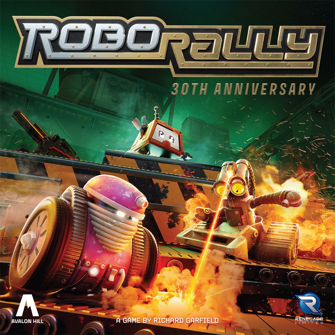 Robo Rally: 30th Anniversary box art