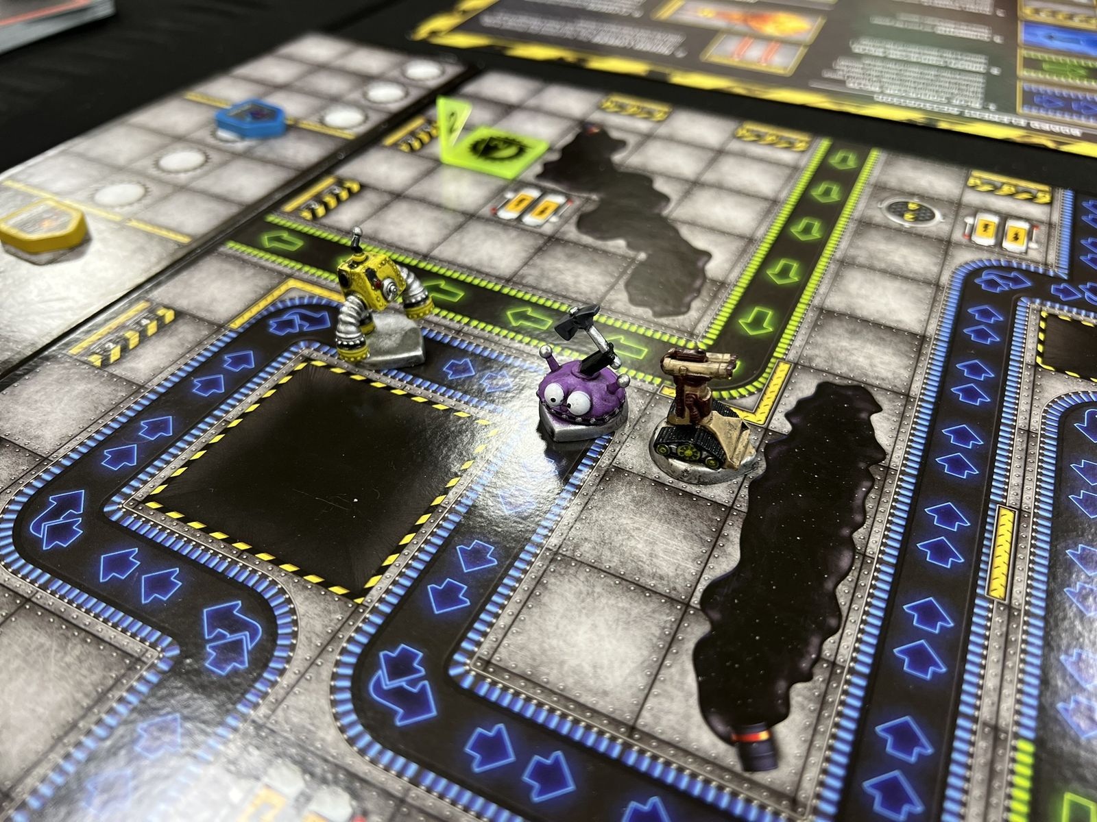 Robo Rally robots and checkpoints