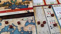 Rome Alone cards and components