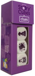 Rory's Story Cubes: Clues box art