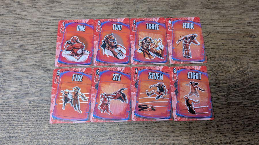 One suit of Rowdy Partners move cards