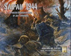 Saipan 1944: A Panzer Grenadier Game box art