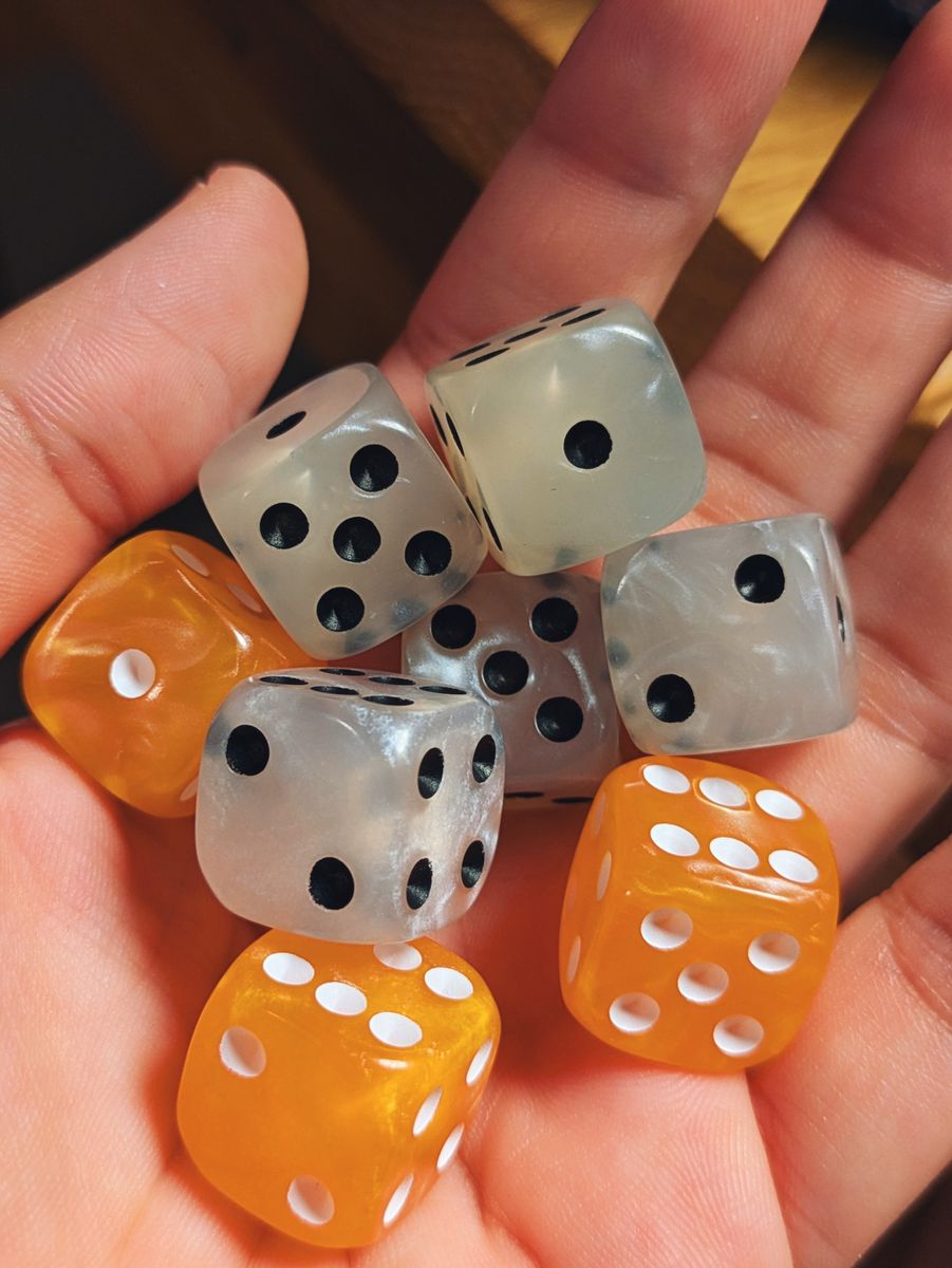 Colorful Saltfjord activation dice