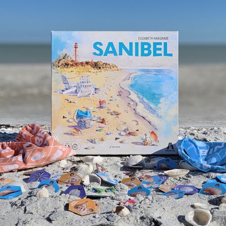 Sanibel shell tiles and components