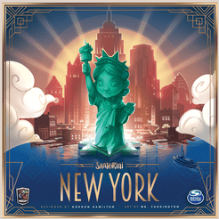 Santorini: New York box art