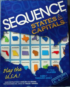 Sequence: States & Capitals box art