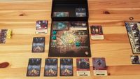 Set a Watch creatures locations and adventurer boards in play