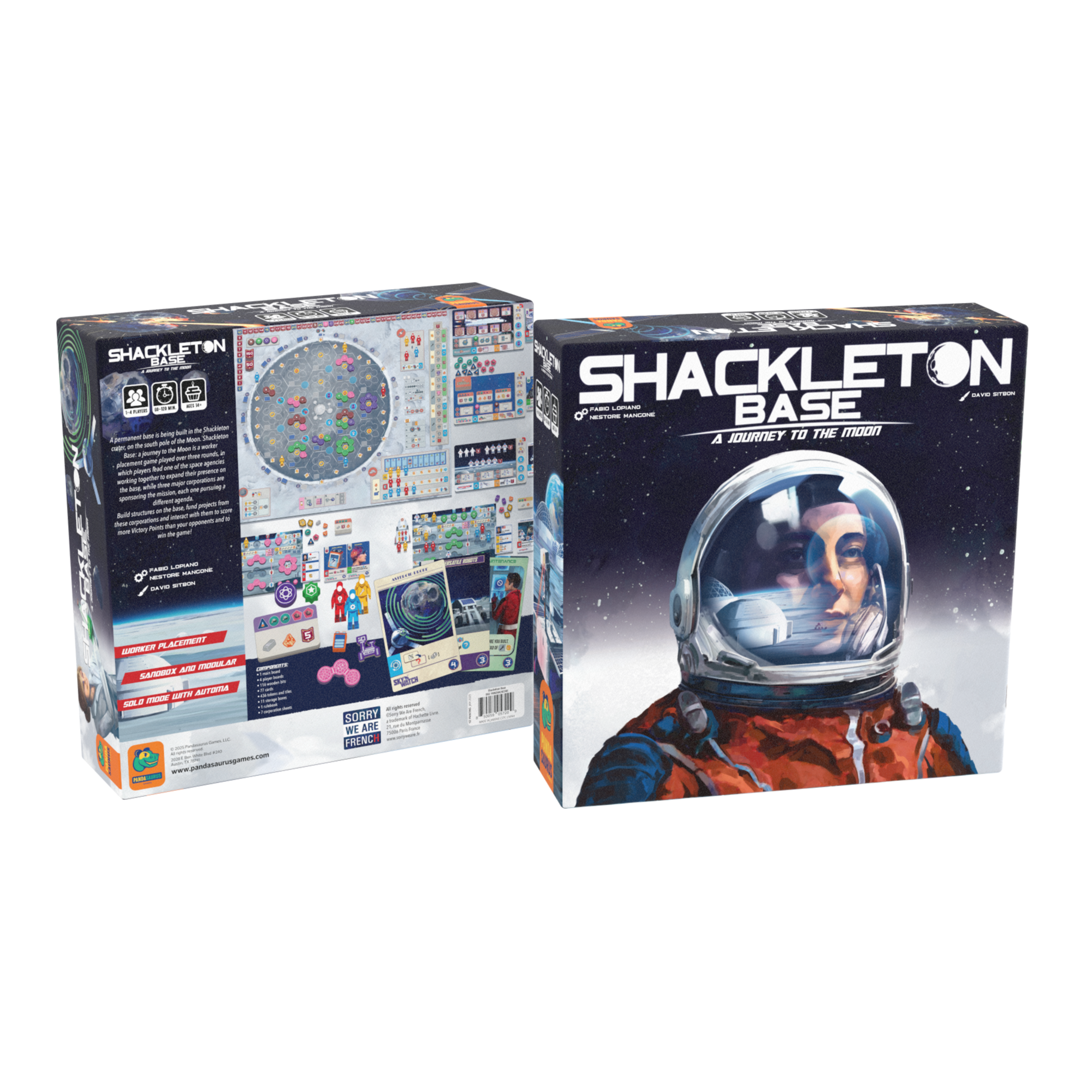 Shackleton Base: A Journey to the Moon box art