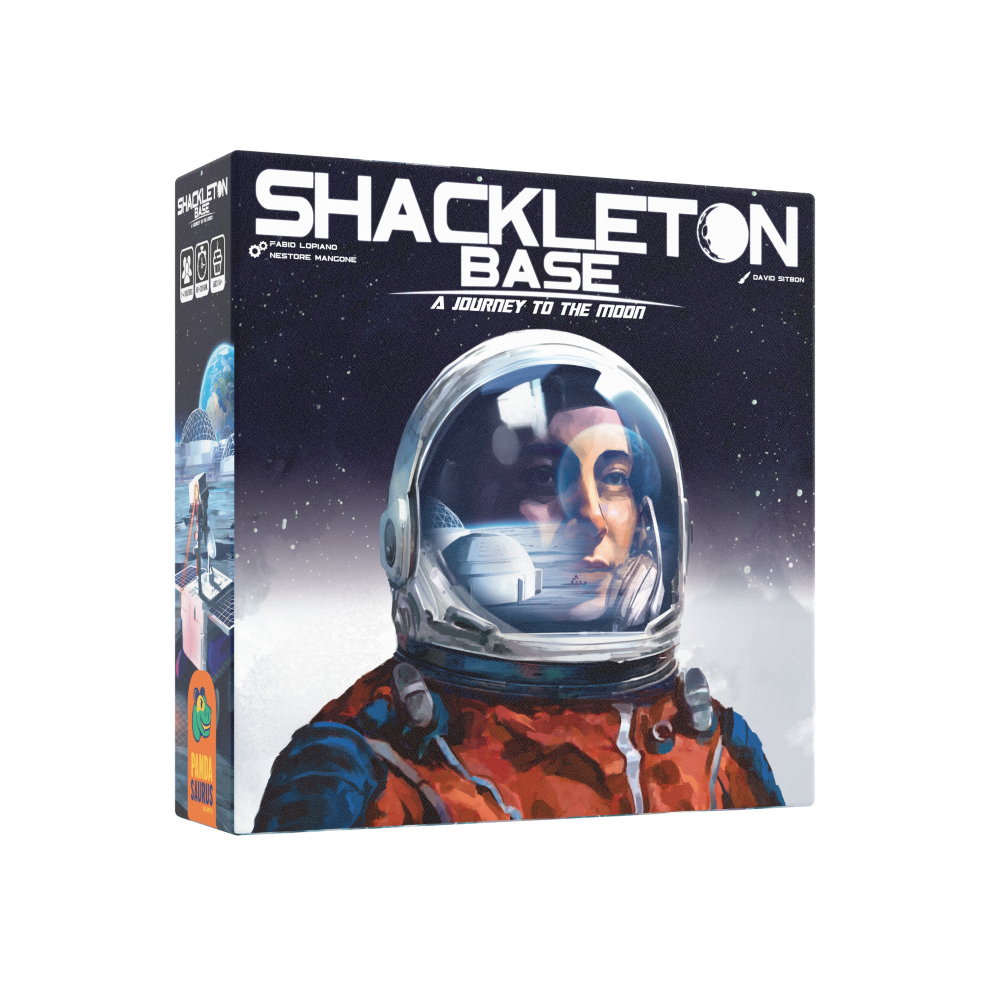 Shackleton Base components and game box