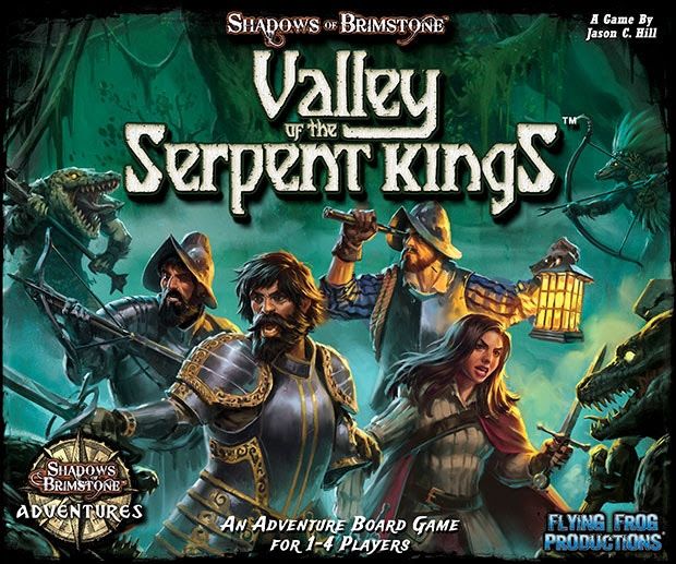 Shadows of Brimstone: Valley of the Serpent Kings box art