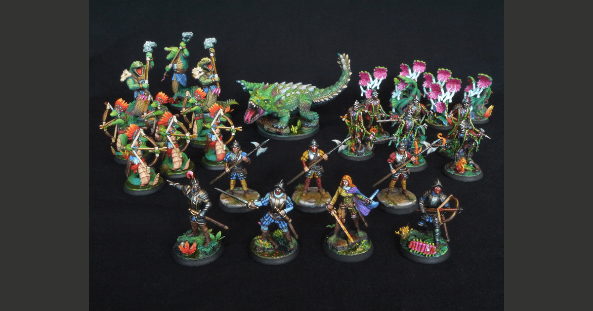 Painted Valley of the Serpent Kings game contents