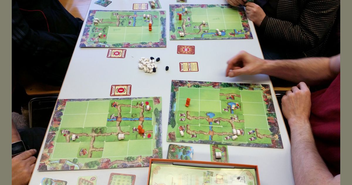 Sheep and Thief pasture tiles during play