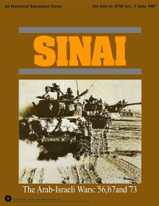 Sinai: The Arab-israeli Wars – '56, '67 And '73 box art