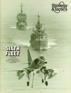 Sixth Fleet: Us/soviet Naval Operations In The Mediterranean In The 1970's box art