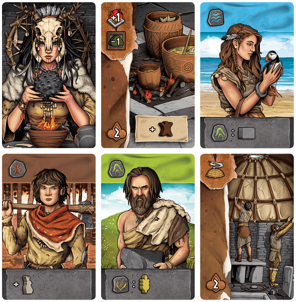 Skara Brae village cards