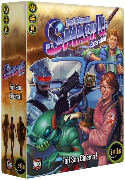 Alternate edition box artwork for Smash Up Excellent Movies Dudes