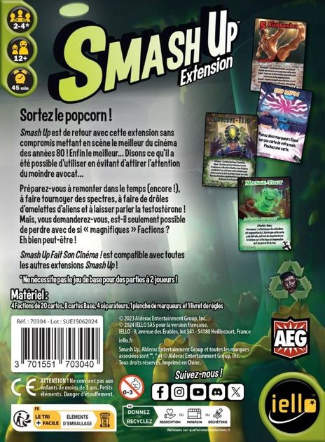 Smash Up expansion faction and card preview
