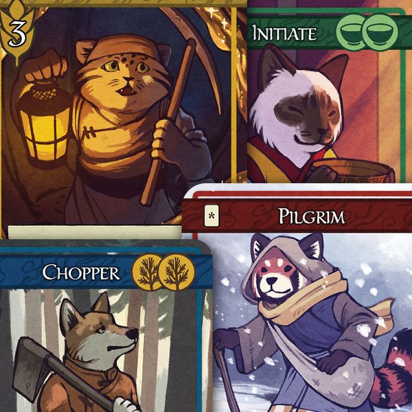 Mosaic of Snowcrest game cards