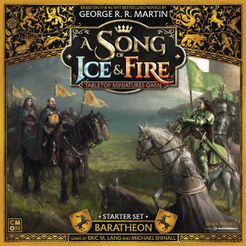 A Song Of Ice & Fire: Tabletop Miniatures Game – Baratheon Starter Set box art