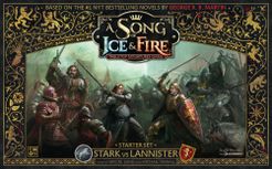 A Song Of Ice & Fire: Tabletop Miniatures Game – Stark Vs Lannister Starter Set box art