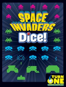 Space Invaders Dice! box art