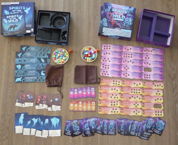 Spirits of the Wild Awakening components