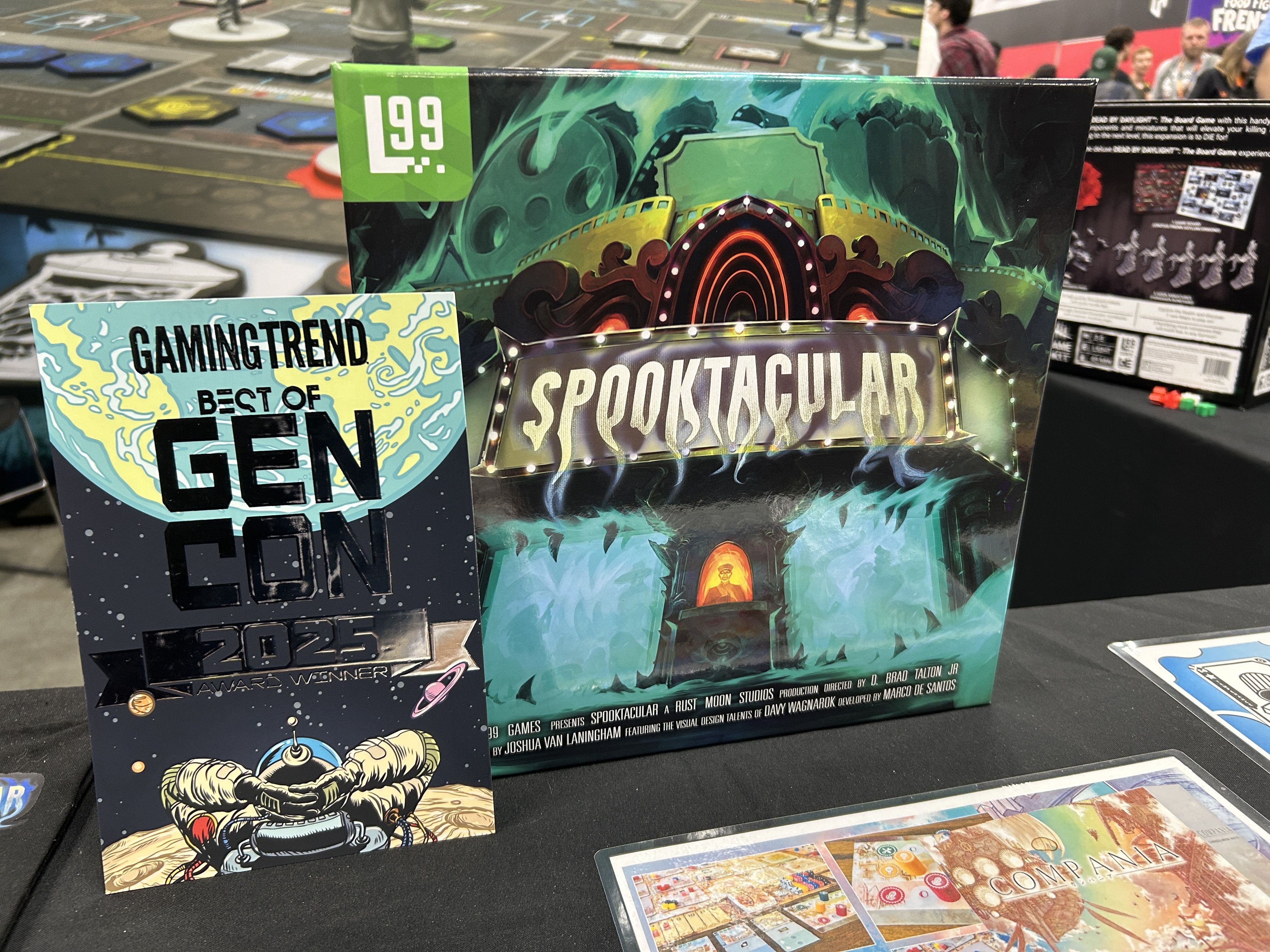 Spooktacular board game demonstration at Gen Con 2025