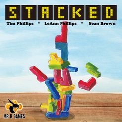 Stacked box art