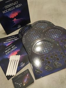 Star Explorer boards tiles markers and pens