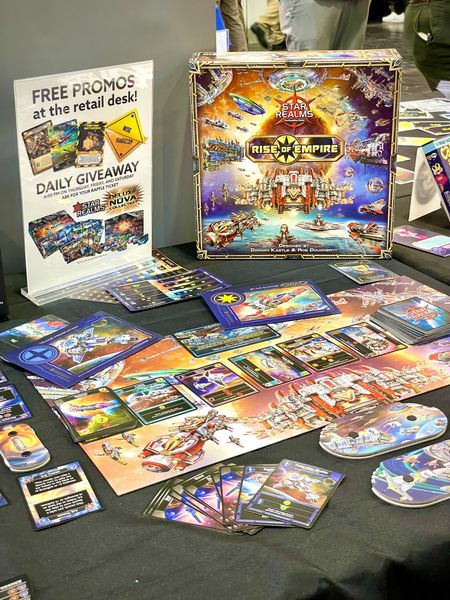 Star Realms Rise of Empire setup