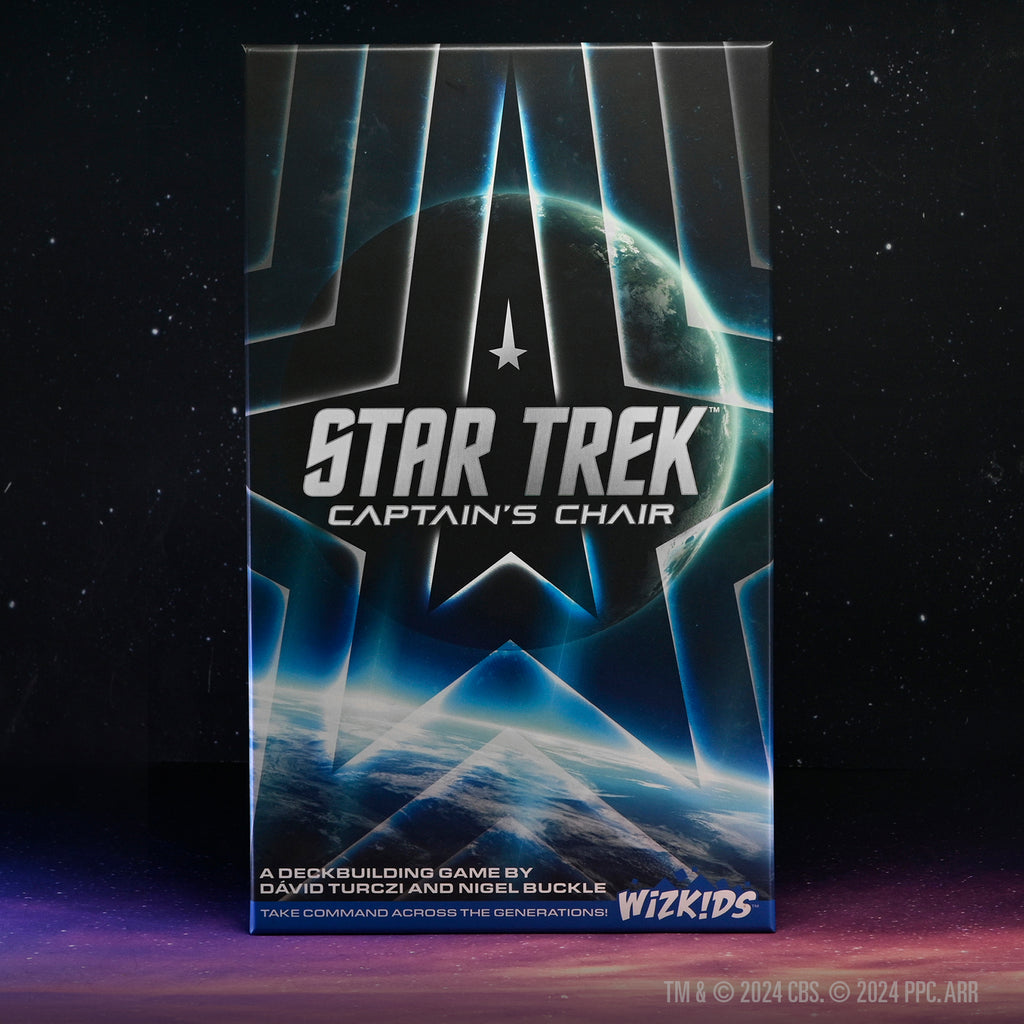 Star Trek Captains Chair game at the table