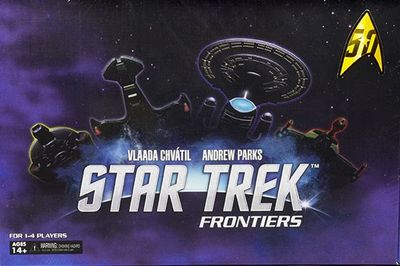 Star Trek: Frontiers box art