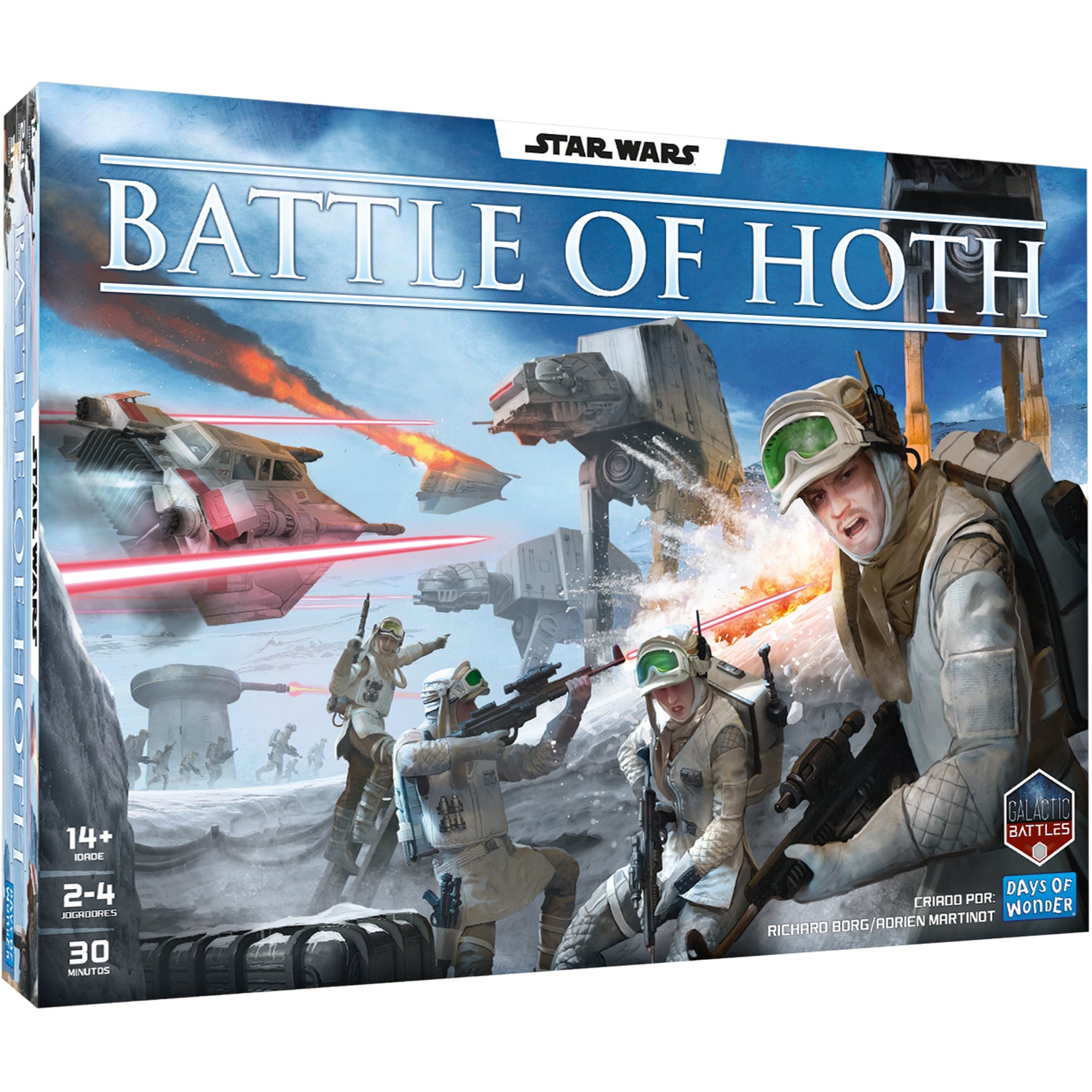 Star Wars Battle of Hoth English box front