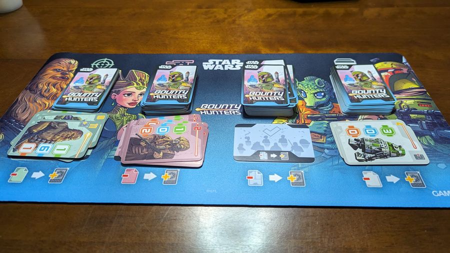 Star Wars Bounty Hunters game in progress