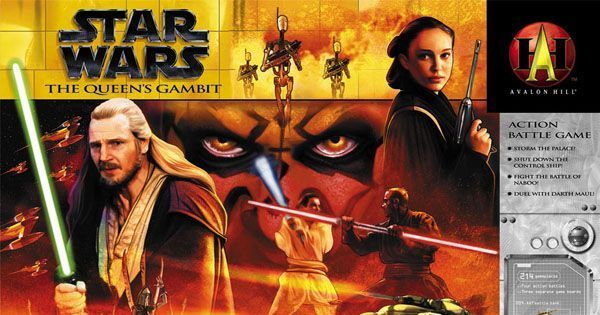Star Wars: The Queen's Gambit box art