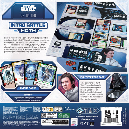 Intro Battle Hoth box back and gameplay overview