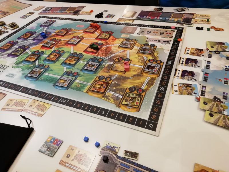 Station to Station game in progress