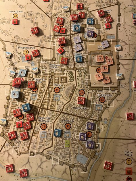 Storm Over Jerusalem gameplay in progress