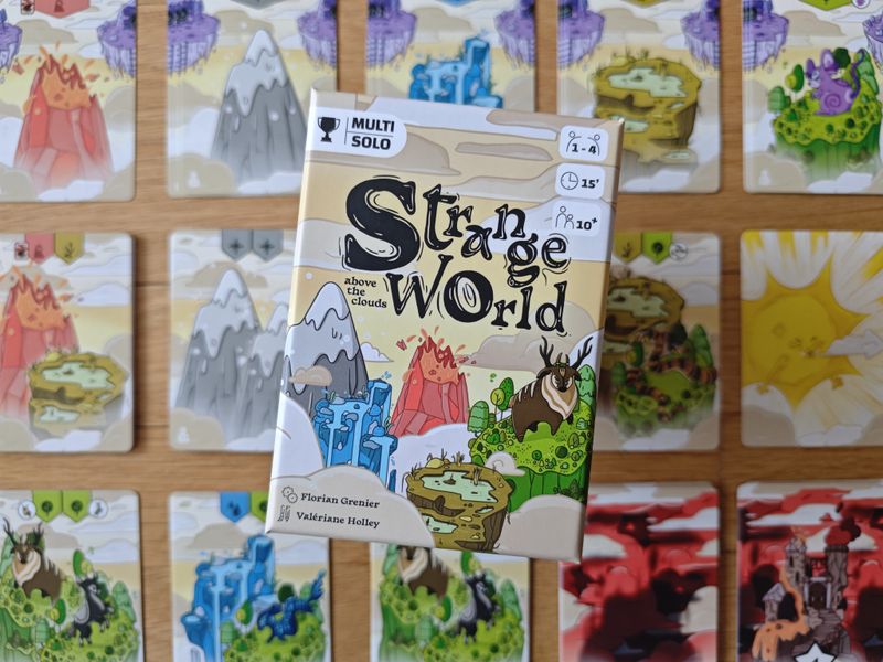Completed Strange World Above the Clouds tableau