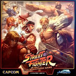 Street Fighter: The Miniatures Game box art