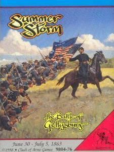 Summer Storm: The Battle Of Gettysburg box art