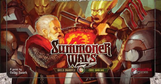 Summoner Wars: Guild Dwarves vs Cave Goblins box art