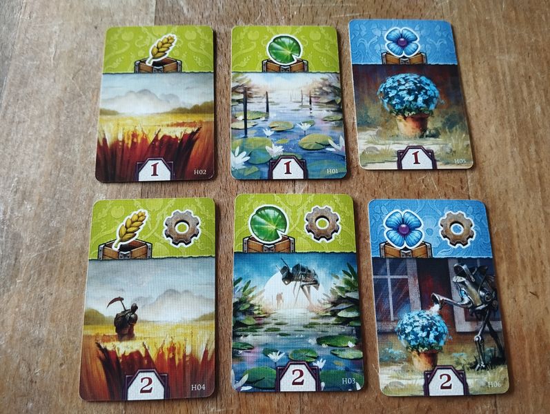 Suna Valo cards and game components