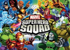 Super Hero Squad Card Game box art